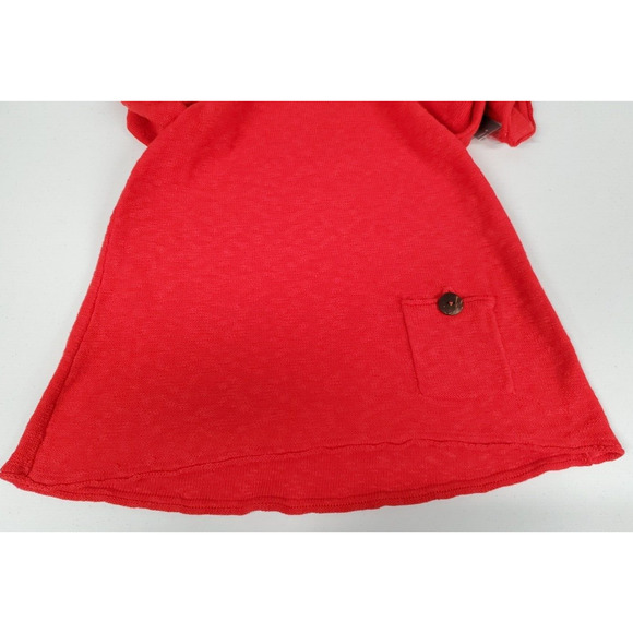 JM Collection Womens Fresh Take Red 3/4 Sleeve Sweater Loose Fit Size M NEW - Picture 12 of 14